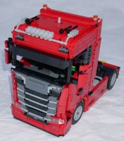 Lego Technic/Technik MOC Truck Scania 770S und Low Loader Nordrhein-Westfalen - Möhnesee Vorschau