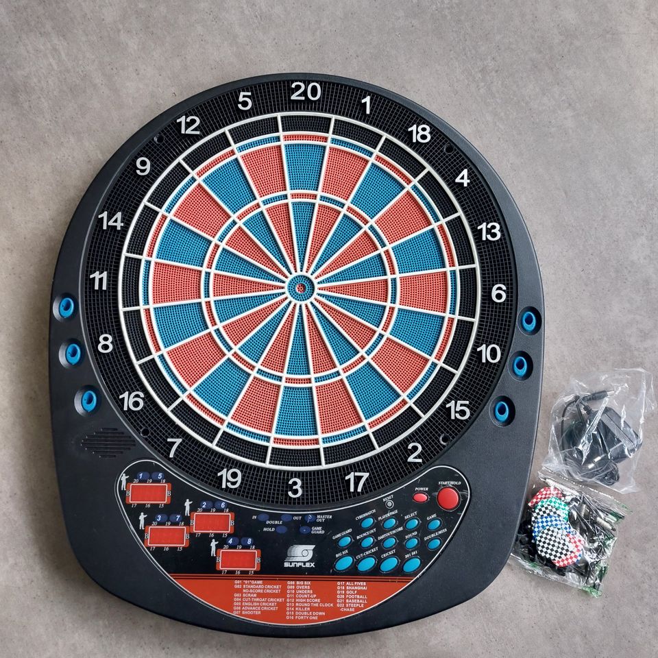 Sunflex Dartscheibe Elektronische Scheibe FUTURE | Dart Darts in Erkelenz