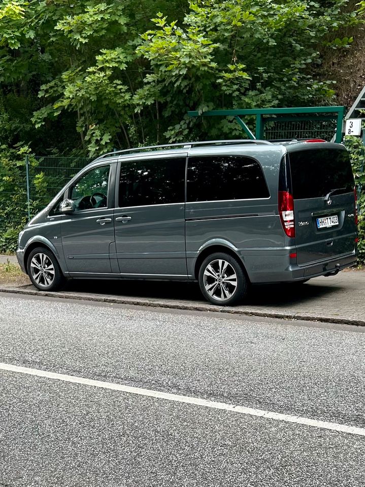 Mercedes Viano CDI 3.0, lang Ambiente, AHK, Pano, Leder in Börnsen