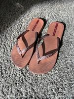 Ipanema flip Flops Gr 40 Roségold ❤️ zehentrenner Hessen - Kirchhain Vorschau
