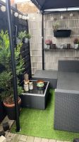 Polyrattan Lounge Sitzecke inkl. grauen Auflagen & Kissen Berlin - Köpenick Vorschau