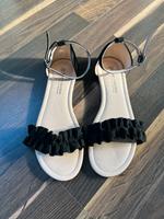 Sandalen schwarz Sachsen - Neumark Vorschau