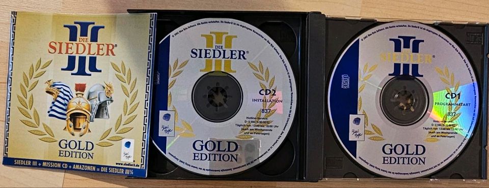 PC Spiele Die Siedler III Gold Edition in Eisenberg 