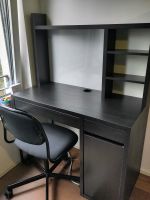 IKEA Micke Schreibtisch Schwarz 105x50 mit Bürostuhl Düsseldorf - Mörsenbroich Vorschau