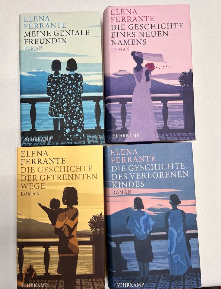 Elena Ferrante - 4 Hartcoverbücher der neapolitanischen Saga in Bremen