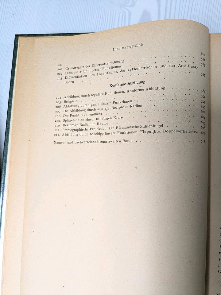 Alte Mathematik bücher ideal für Gymnasium & Studium Band 1-3 in Schmelz