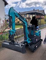 Minibagger akrotec AK10 inkl. Schaufeln und Abbruchhammer Baden-Württemberg - Creglingen Vorschau