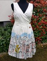 Boden damen Kleid gr.40 weiß-bunt neu,100%Baumwolle West - Unterliederbach Vorschau