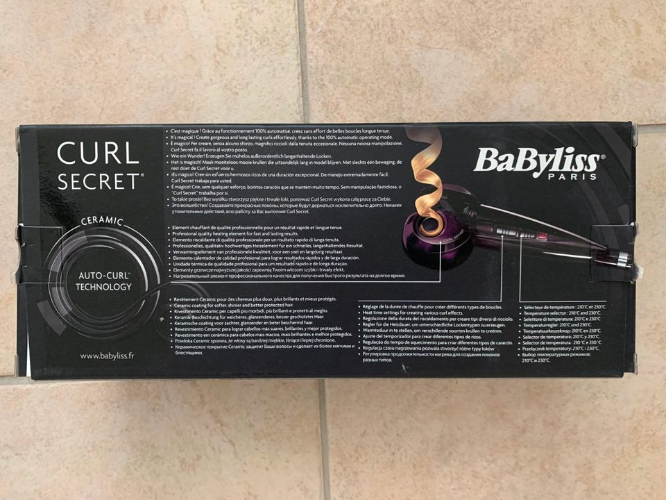 BaByliss Curl Secret für Locken in den Haaren in St. Leon-Rot