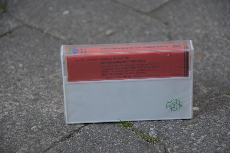 Hörspielkassette, Das Geheimnis der Falkenburg von Andreas Schwan in Lichtenau