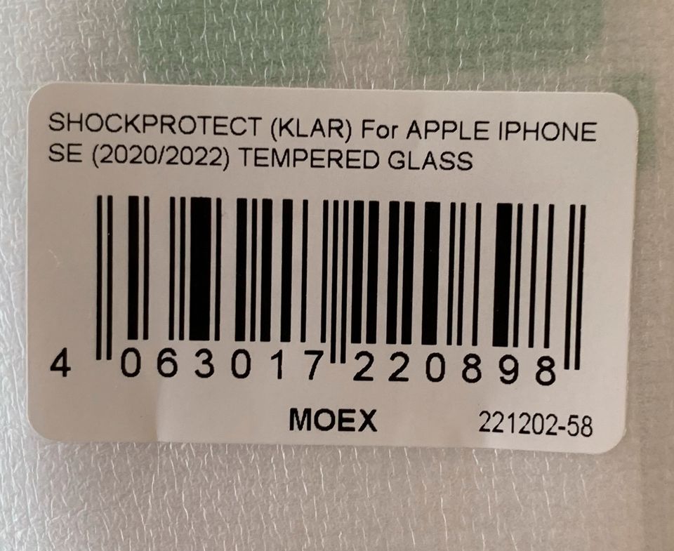 Apple iPhone SE 2 A2275 64 GB schwarz in Gettorf