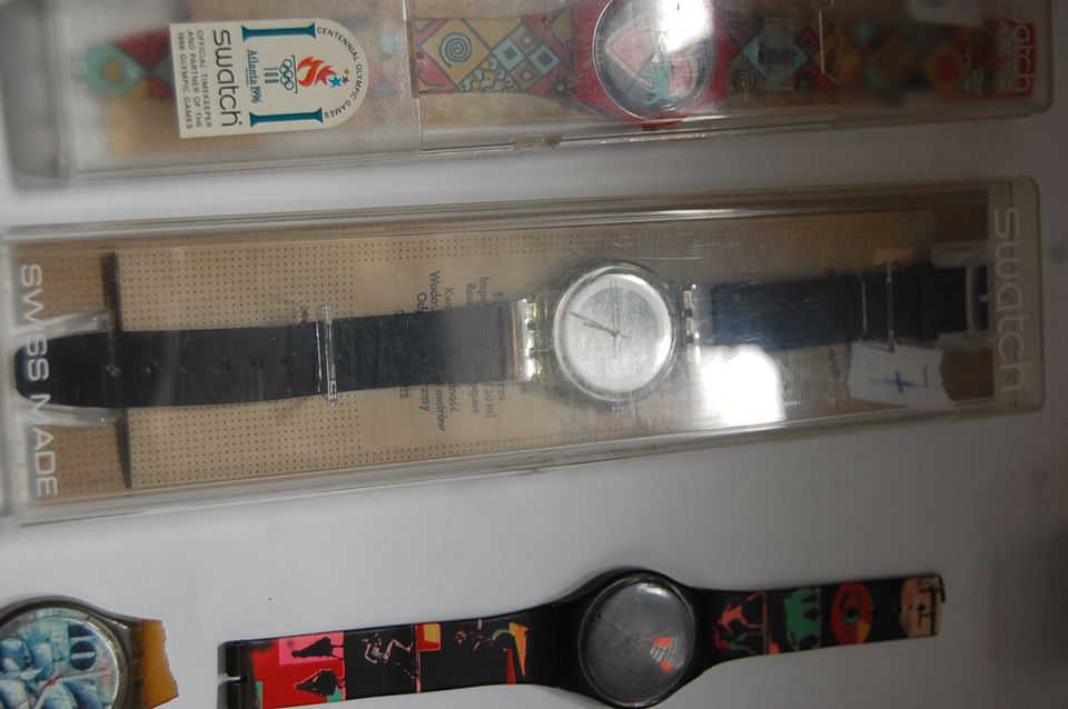 17 Stk. Vintage Swatch Uhren Konvolut 1987 - 1996 80er 90er Jahre in Wiesbaden