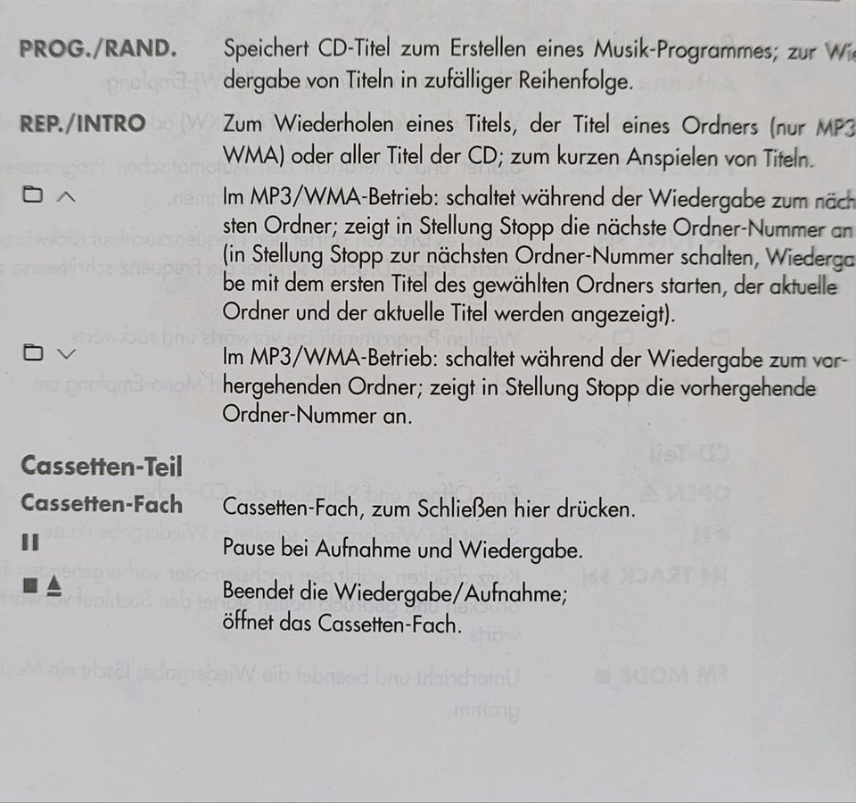 Grundig Radio Casetten Recorder with CD in Dresden