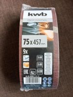 9 kwb Schleifbänder Set 75x 457 neu ovp Nordrhein-Westfalen - Bad Driburg Vorschau