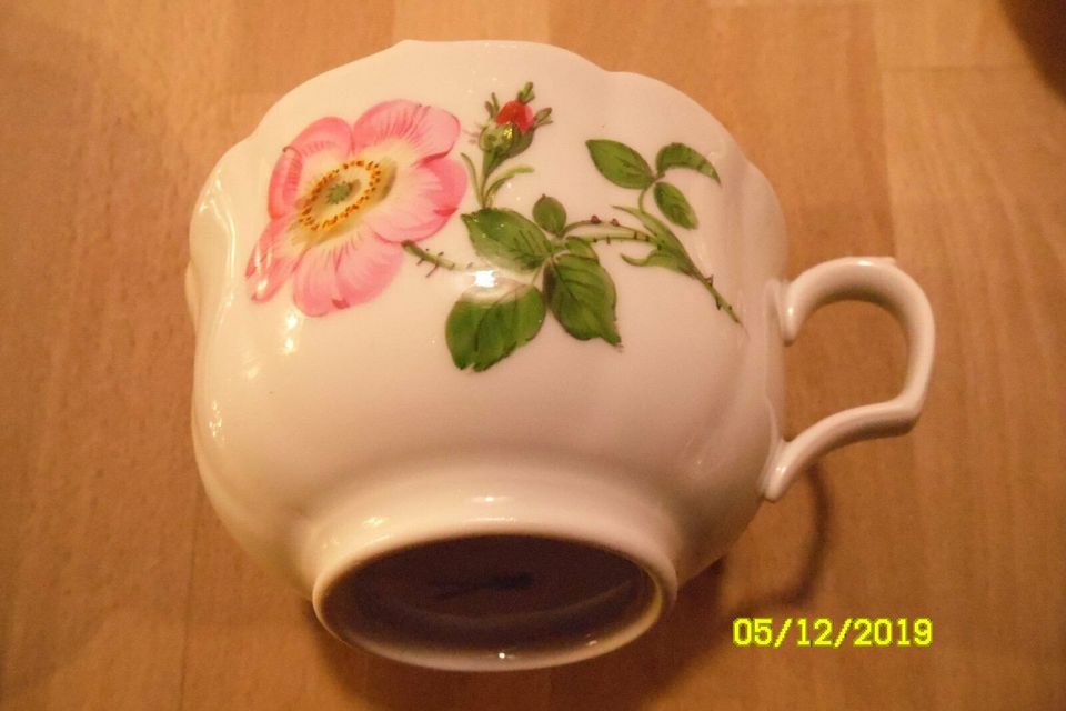 Meissen Kaffeeservice Blume 1. Wahl  ca. 1935-1945 in Wittenmoor