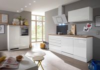 Premium Küchenzeile 320 cm Weiß Hochglanz mit E-Geräten Nordrhein-Westfalen - Troisdorf Vorschau