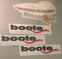 5er Set Wassersport Boote Aufkleber Sticker #Tiptop Niedersachsen - Scheden Vorschau