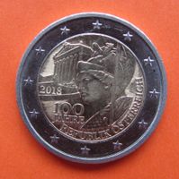 Österreich 2 Euro Münze - 100 Jahre Republik Österreich 2018 Bayern - Selb Vorschau