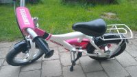 Kinder Fahrrad 12,5 Zoll rosa weiß Hudora Bayern - Wolnzach Vorschau