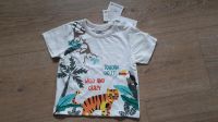 Sommer T-Shirt cremeweiß Dschungel Größe 74 Topomini, NEU Thüringen - Schleid Vorschau