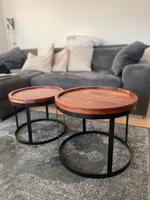 2er Set Couchtisch Beistelltisch Massivholz Akazie Bayern - Regensburg Vorschau