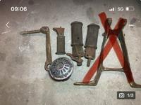 Oldtimer Fussraste Hupe DDR konvolut victoria mofa Sachsen - Ottendorf-Okrilla Vorschau