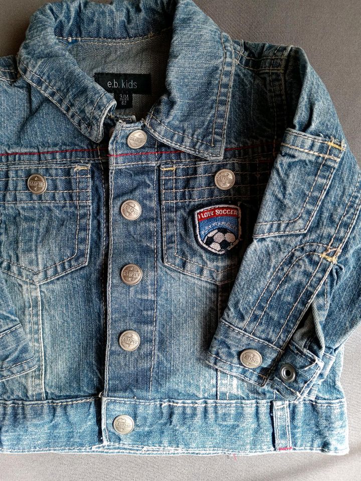 Baby Jeans Jacke 62 in Stuttgart