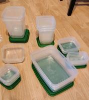 Vorratsdosen Set grün-weiß verschiedene Größen Baden-Württemberg - Leimen Vorschau