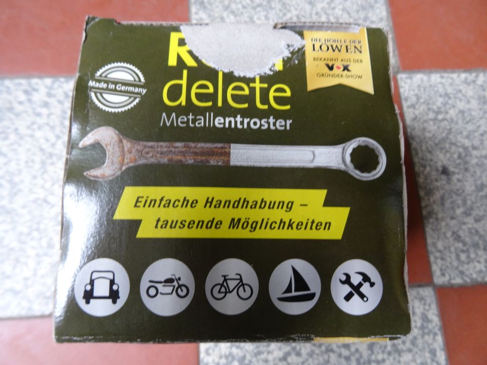 NEU Rost Delete / Rostentferner / Metallentroster in Leipzig