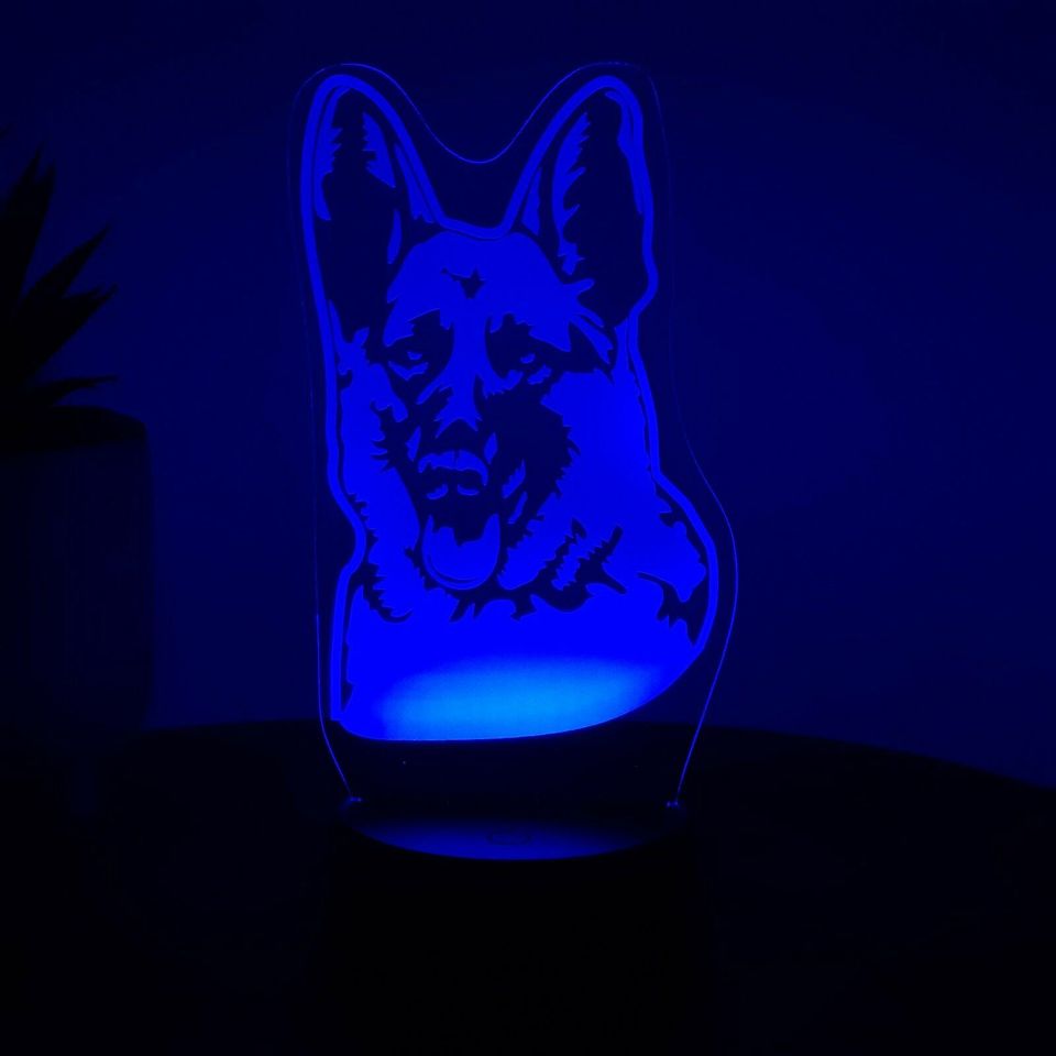 LED Lampe Schäferhund 2 in Schülp bei Rendsburg