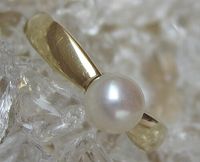 Christ Perlenring 14kt 585 Gold Ring Perlen mit Perle ♦️♦️♦️ 5267 Bayern - Lichtenberg (Oberfranken) Vorschau