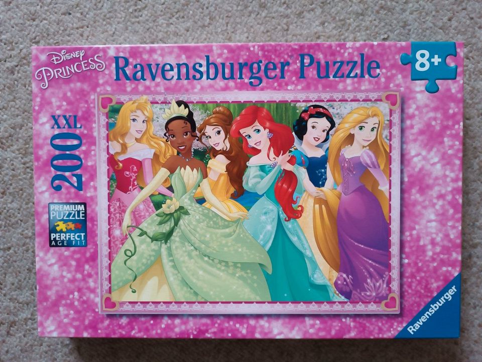 Ravensburger Puzzle 200 T Disney Princess neuwertig sehr gepflegt in Ratekau