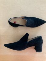 Schwarze Velourlederschuhe Stuttgart - Vaihingen Vorschau