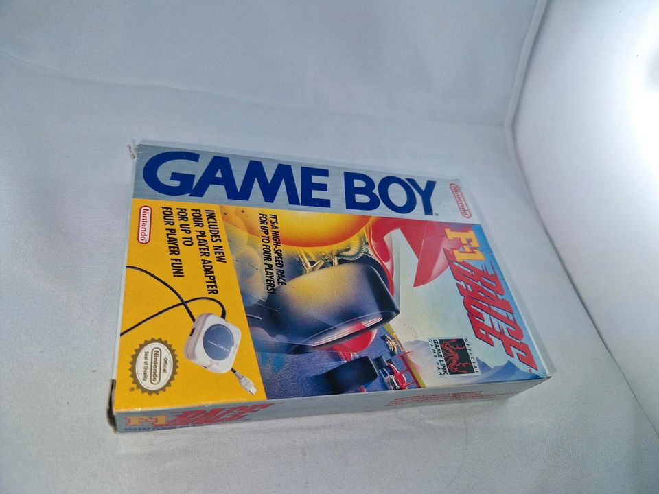 Gameboy Classic Spiel F-1 Race mit OVP Anleitung 4 Player Adapter in Villingen-Schwenningen