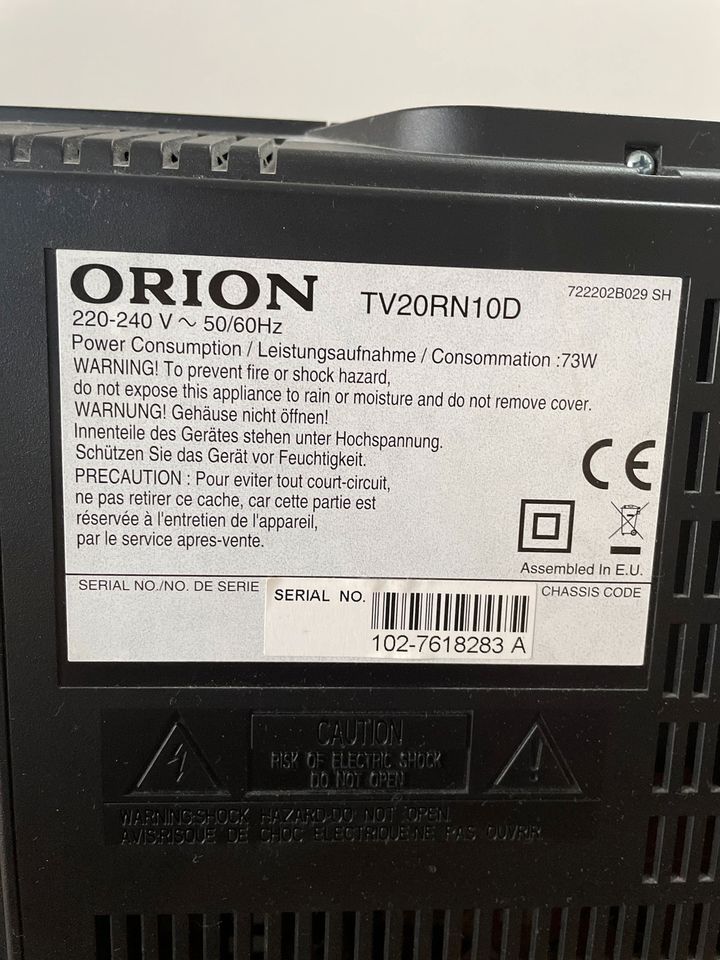 LCD Fernseher von Orion TV in Langenenslingen