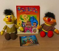 Sesamstrasse Ernie und Bert Puppen, CD und Buch Hessen - Ebsdorfergrund Vorschau