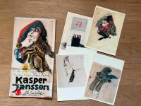 Heft mit 5 Postkarten KASPER von Horst Janssen 1986 Niedersachsen - Wennigsen Vorschau