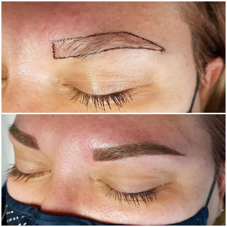 Augenbrauen - Permanentmakeup - Microblading - oder Entfernung in Bottrop