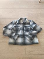 Only Karo Flanell Jeans-Jacke Ebba Beige Gr. S Bayern - Füssen Vorschau