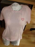 Amisu Shirt helles Rose mit gesticktem kleinen Herz S M Bayern - Forchheim Vorschau