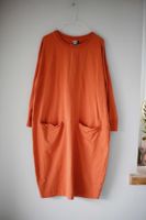 Papu Kleid Orange Midi Midikleid 38 M organic Shirt langarm Wandsbek - Hamburg Marienthal Vorschau