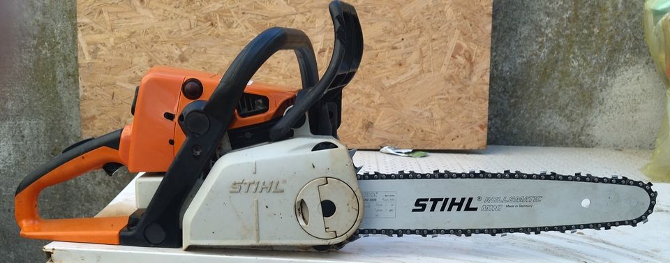 Motorsäge Kettensäge Stihl MS 250 C mit Leichtstart in Pritzwalk