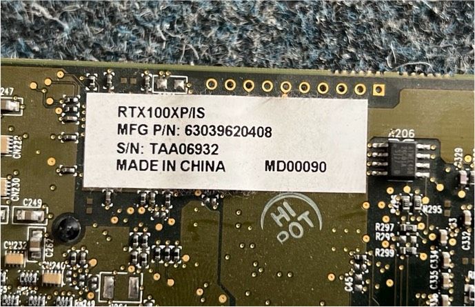 Matrox RTX100XP/IS Videoschnittkarte in München