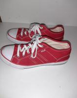 FILA Damen Sneaker Cavas rot weiß Gummisohle Gr. 41 Low-Top Köln - Rodenkirchen Vorschau