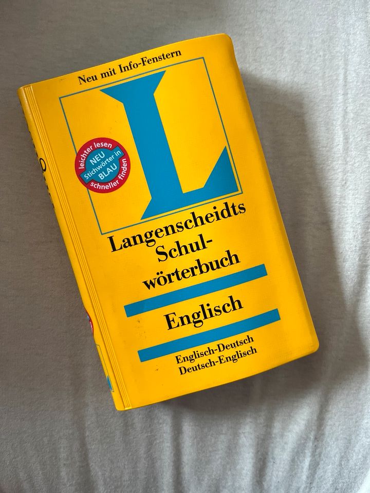 Langenscheidts Schulwörterbuch Englisch in Ettringen