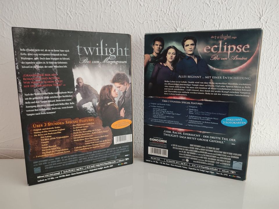 2 Twilight DVD´s  (FAN EDITION) in Teningen