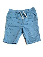 ✨TOP✨Jerseyshorts Shorts kurze Hose blau Palmen H&M Gr. 116 Nordrhein-Westfalen - Much Vorschau