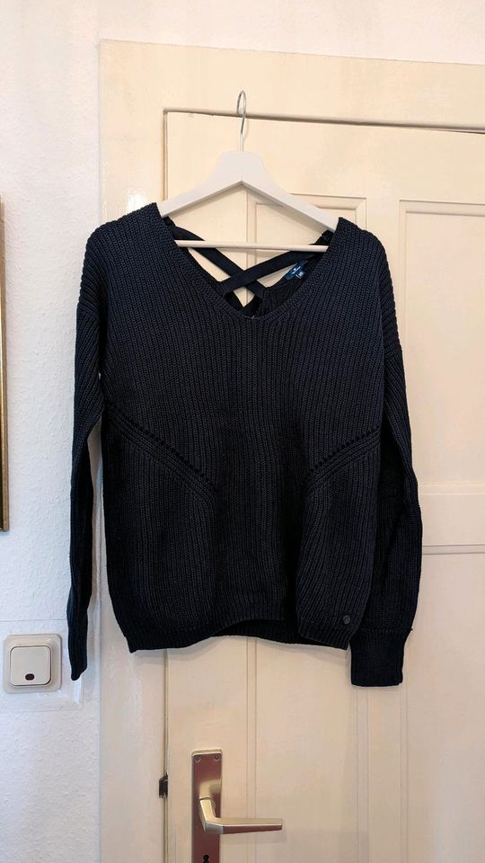 Tom Tailor Pullover Gr. XS Baumwolle blau dunkelblau in Hamburg