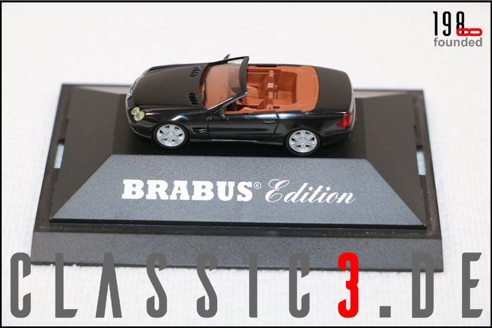 BRABUS EDITION 1:87 HERPA MERCEDES-BENZ SL 6.3-V12 R230 ROADSTER in Kempten