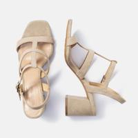 Hallhuber Sandalen NEU Gr 39 Wildleder BEIGE München - Sendling-Westpark Vorschau